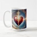 Search for love heals mugs Heart