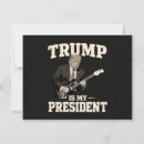 Search for president 4x5 invitations Donald
