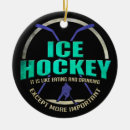 Search for ice hockey christmas tree decorations Grandson