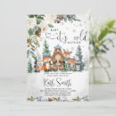 Search for woodland baby boy shower invitations Green
