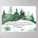 Search for john muir quote posters Woods