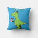 Search for cute green dinosaur cushions Prehistoric