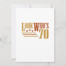 Search for funny 70th birthday invitations Seventy