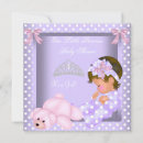 Search for lavender princess baby shower invitations Tiara