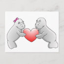 Search for manatee postcards Cute