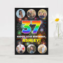 Search for 37th birthday cards Thirty seventh birthday
