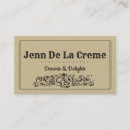 Search for scroll business cards Vintage