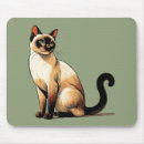 Search for siamese cat mousepads Blue