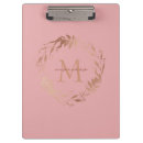 Search for rose gold chic clipboards Girly