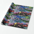 Search for monet wrapping paper Water lilies