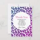 Search for animal print thank you cards Wild