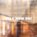 Search for display window decals Business