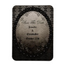 Search for black lace save the dates Gothic