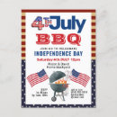 Search for flag postcards invitations Red white and blue