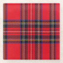 Search for tartan coasters Red