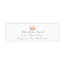 Search for princess wedding return address labels Bridal