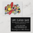 Search for seafood business cards Chef
