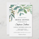 Search for foliage bridal shower invitations Greenery