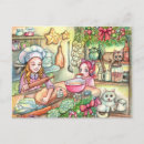 Search for chefs postcards Girl
