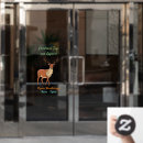 Search for santa claus window decals Reindeer