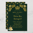 Search for royal tea party invitations Gold
