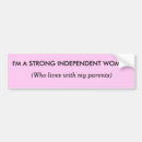 Search for funny women bumper stickers Humourous