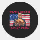 Search for funny dinner stickers President