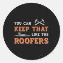 Search for roofer stickers Construction