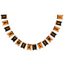 Search for halloween bunting flags Black