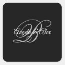 Search for monogram envelope seals Black