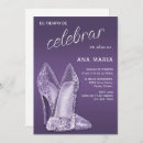 Search for amethyst birthday invitations For her