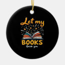 Search for book lover christmas tree decorations Bookworm