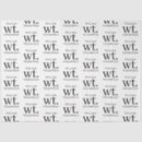 Search for black and white tissue paper Elegant