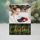 Search for green plaid christmas cards Vintage