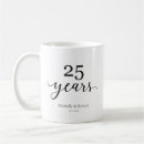 Search for silver anniversary mugs Elegant