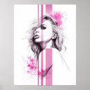 Search for fashion illustration posters Pink