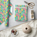 Search for pineapple wrapping paper Green