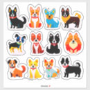 Search for cartoon corgi stickers Pet