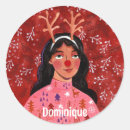 Search for womans red party stickers Modern