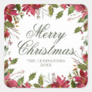 Search for watercolor poinsettia stickers Floral
