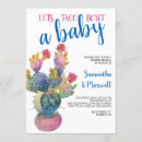 Search for cactus gender reveal invitations Cinco de mayo