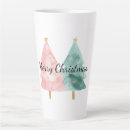 Search for pink christmas tree mugs Watercolor