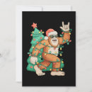 Search for sasquatch christmas cards Santa
