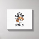 Search for beagle dog canvas prints Weimaraner