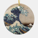 Search for wave christmas tree decorations Hokusai