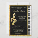 Search for treble clef invitations Piano