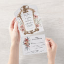 Search for mirror wedding invitations Gothic