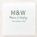 Search for date coasters Calligraphy typography elegant