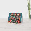 Search for spooky christmas cards Skull