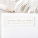 Search for border return address labels Gold
